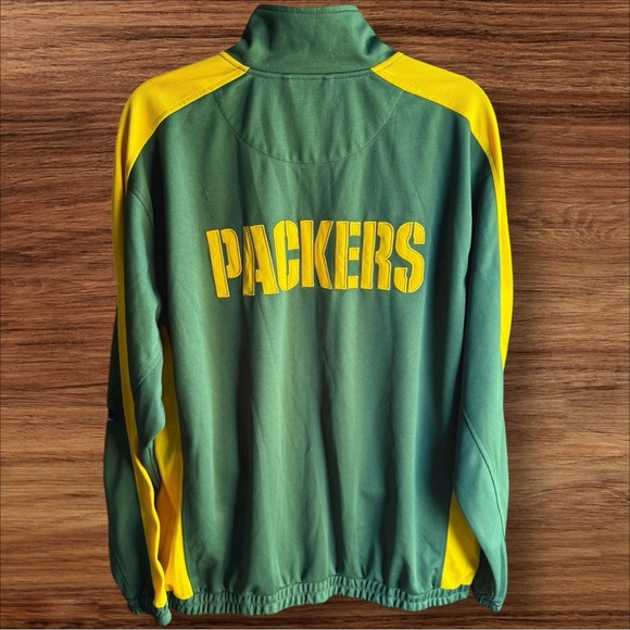 NFL Green Bay Packers Full-Zip Track Jacket - Size XL Men’s - Picture 2 of 5